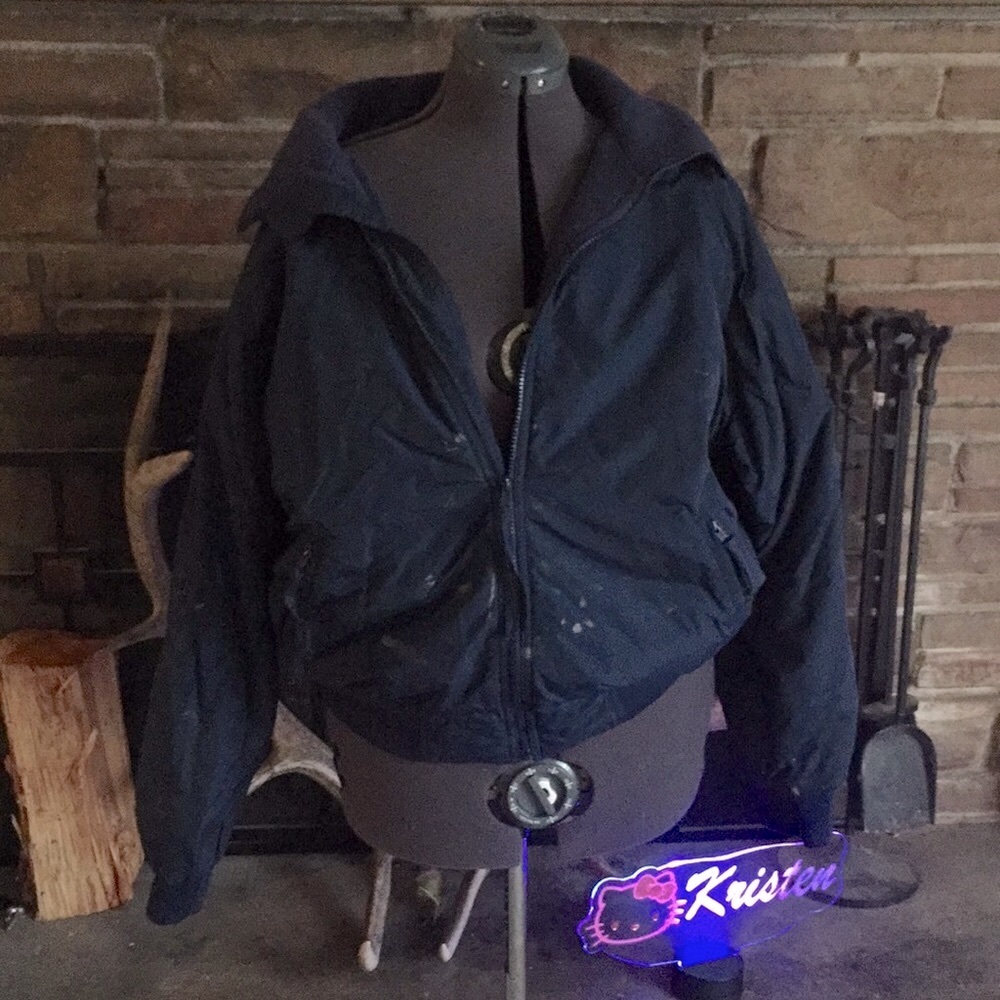 LAST CHANCE! ✨Vintage navy zip up jacket - Picture 1 of 5